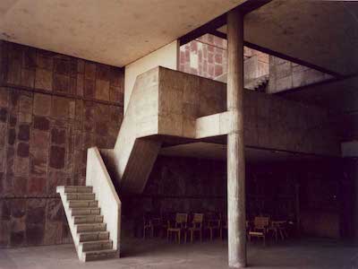 Staircase in the ATMA building